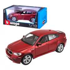 Bmw X6 M Color Bordo Burago 1:18 Febo