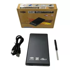 Case De Gaveta Externa Sata P/ Hd 2,5 Usb 2.0 Dx-2520a Dex