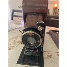 Antigua Máquina Fotografica Agfa 1920 Impecable De Colección