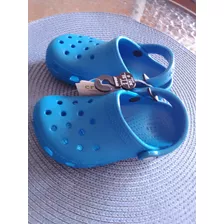 Crocs Azul Talle 24-25