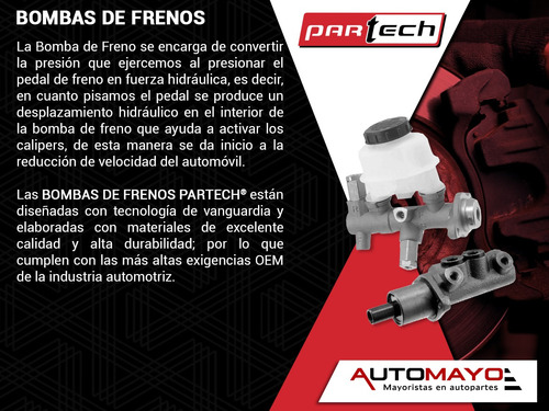 1-cilindro Maestro Frenos Partech Acura Tl 3.2l V6 02-03 Foto 6