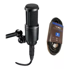 Audio-technica At2020 Micrófono Condenser + Cable Ahora 12