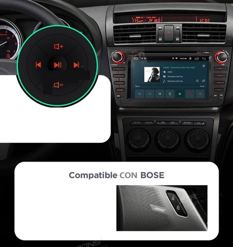 Mazda 6 2009-2013 Carplay Android Wifi Gps Radio Touch Dvd Foto 8