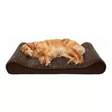 Furhaven Pet Dog Bed | Orthopedic Ultra Plush Luxe Lounger