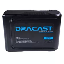 Dracast 90wh 14.8v Compact Li Ion V Mount Battery Black