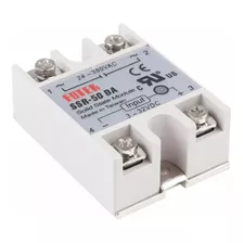 Rele De Estado Solido Ssr-50 Da 50a 24-380vac Fotek Arduino