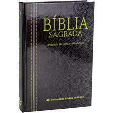 Biblia Sagrada Capa Dura Bem Acabada Sociedade Biblica