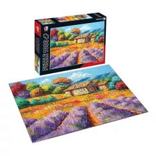 Puzzle Rompecabezas 1000 Piezas Paisaje Pradera Colores