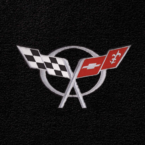 C5 Corvette Coupe Classic Loop Negro Tronco Mat - Logotipo . Foto 2