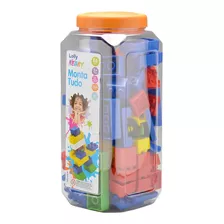 Brinquedo Infantil Blocos De Montar 86 Peças - Lolly Nenny