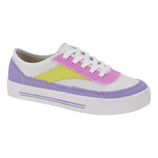 Tenis Feminino Moleca Original Casual Mod Destroyed Barato