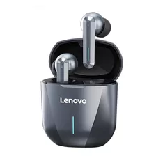 Audífonos In-ear Gamer Inalámbricos Lenovo Xg01 Gris Con Luz Led