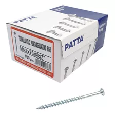 Tornillo Drywall Zincado 3 X 100 Unid Patta