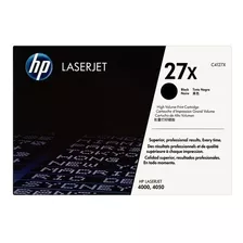 Cartucho De Toner Hp 27x Original