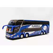 Miniatura Ônibus Turissul Double Couch 30 Centímetros New G7