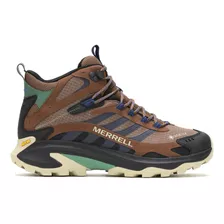 Botín Imperm Hombre Moab Speed 2 Mid Gtx Canela Merrell