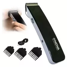 Maquina De Afeitar Cabello Barba Nova Recargable Inalambrica