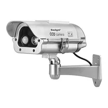 Blueskysea Solar Powered Cctv Security Falso Simulado Camara