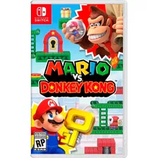 Jogo Mario Vs. Donkey Kong Nintendo Switch Mídia Física