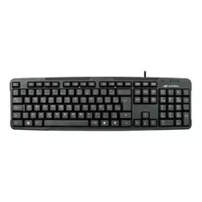 Teclado E Mouse Com Fio Padrão Abnt2 - Escritorio