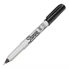 Marcador Permanente Sharpie Negro Punta Ultrafina 1 Pz