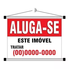 Banner Aluga-se Kit 60x50