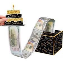 Caja Sorpresa Regalar Dinero Billetes Cumpleaños 30 Bolsas 