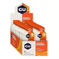 Caja De 12 Geles Gu Mandarin Orange Gel Energético Naranja