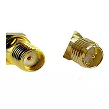 Conector Adaptador Sma-hembra A Rp-sma-hembra 50 Ohms