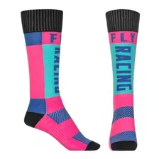 Calcetas Fly Racing Mx Thick Rosadas