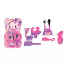 Kit Beleza Infantil Com Acessórios Miss Gatinha 7 Peças