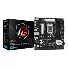 Placa Mãe Asrock B660m Phantom Gaming 4 Intel Lga 1700 Cor Sc