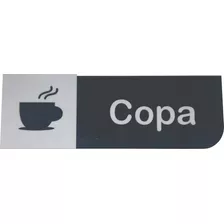 Sinalização Para Copa Cozinha Placa De Porta Acrílico 