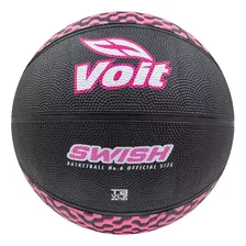 Balón De Basquetbol No. 6 Voit Swish Bs100 Color Negro