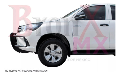 Burrera Bumper Delantero Toyota Hilux 2016-2021 Foto 3