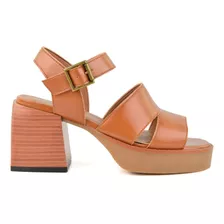 Sandalia Casual Taco Alto Korium Abella