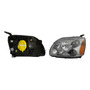 Par De Faros Mitsubishi Galant 2004-2005-2006 Fondo Cromado