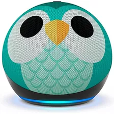 Amazon Echo Dot Echo Dot 5th Gen Kids Com Assistente Virtual Alexa - Owl 110v/240v