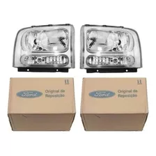 Par Farol F250 F350 F4000 2006 A 2012 Original Ford (par)