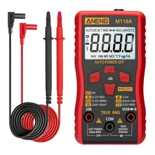 Tester Multímetro Digital M118 Mide Capacitancia 60.000uf.