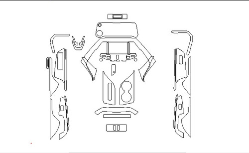 Pelcula Protectora De Interiores Para Lexus Lx 2023 Foto 3