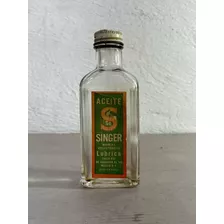Antigua Botella Aceite Singer