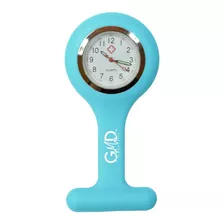 Reloj Para Enfermería Profesionales De Salud Gmd Azul Cielo