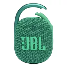 Bocina Jbl Clip 4 Eco Portátil Con Bluetooth Waterproof Green