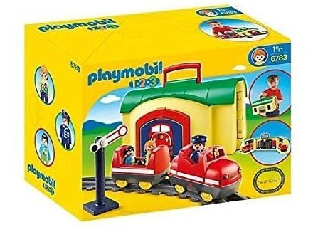 6783 Playmobil 1.2.3. Maleta Trenzinho