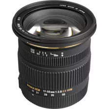 Sigma 17-50mm F/2.8 Ex Dc Os Hsm Lente Para Sigma Sa