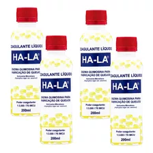 4 Ha-la Coagulante Liquido Coalho 200ml Fabricação De Queijo