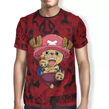 Camisa Camiseta Design One Piece Personagens 100% Poliéster