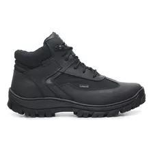 Bota Coturno Masculino Policial Rocam Em Couro 980