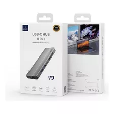 Adaptador Usb-c Wiwu 8in1 T9